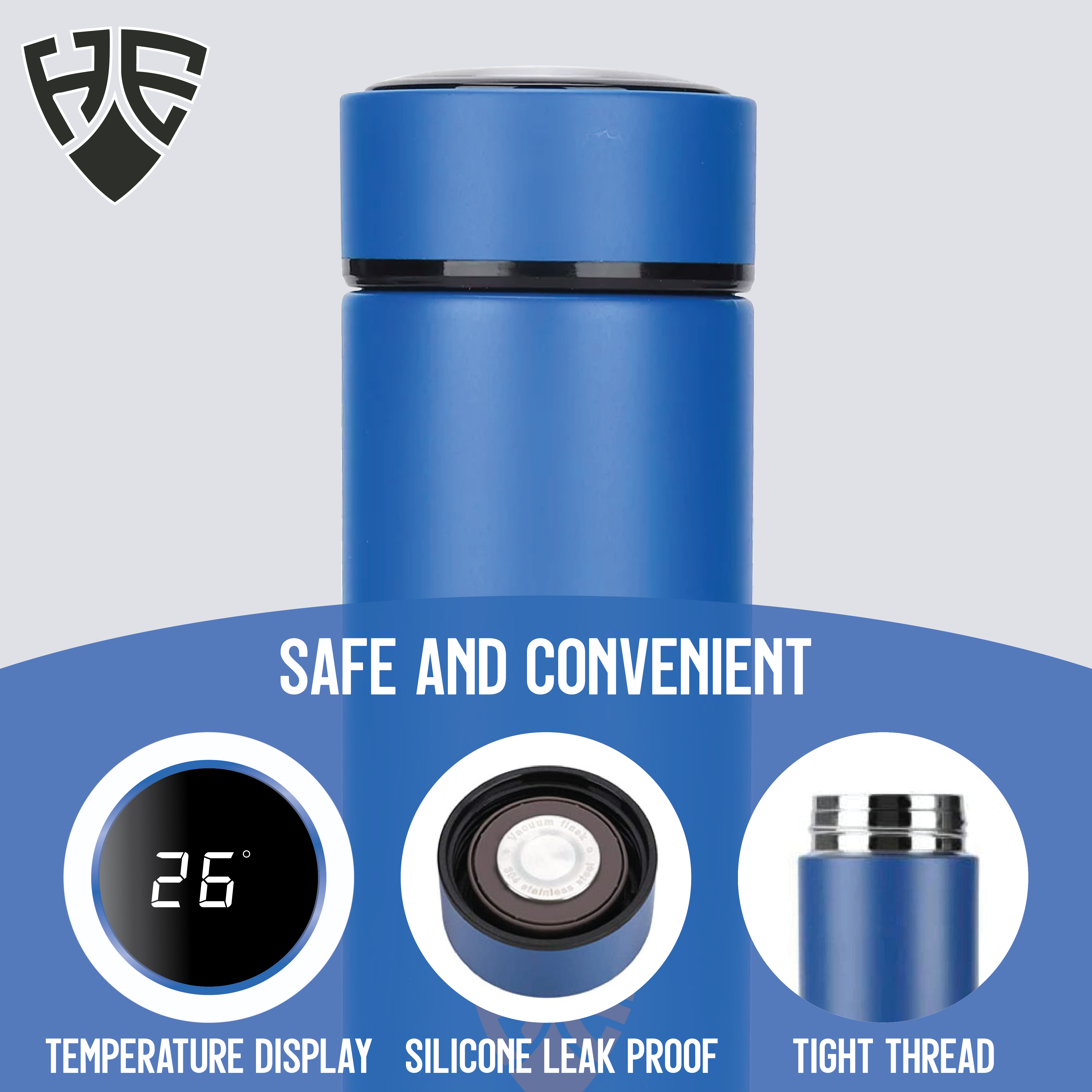 Temperature Sensor Smart Water Bottle