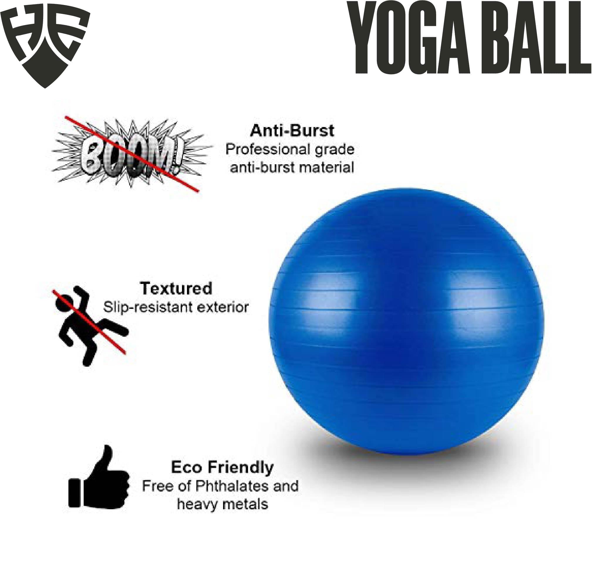 Burst Resistant Yoga Ball