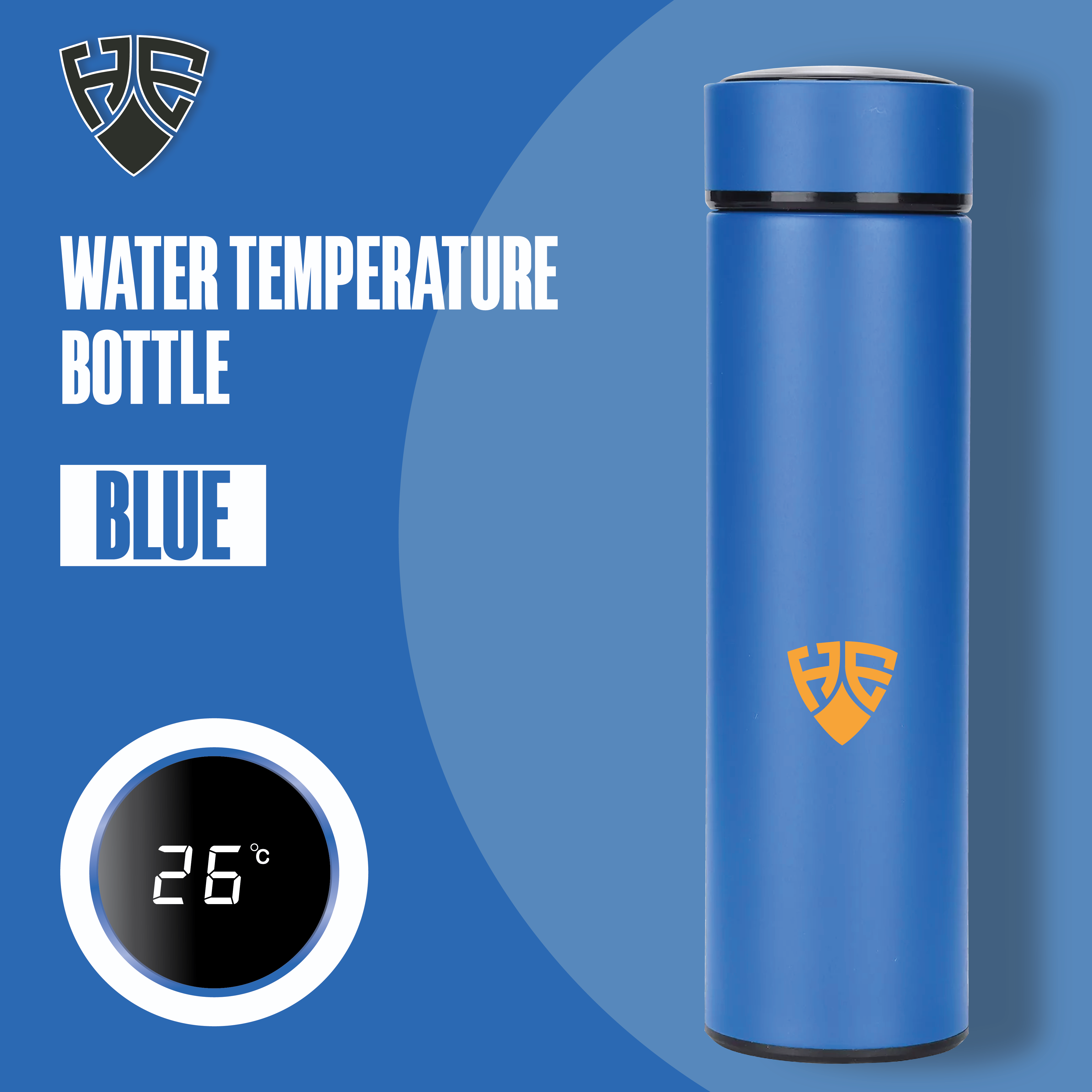 Temperature Sensor Smart Water Bottle